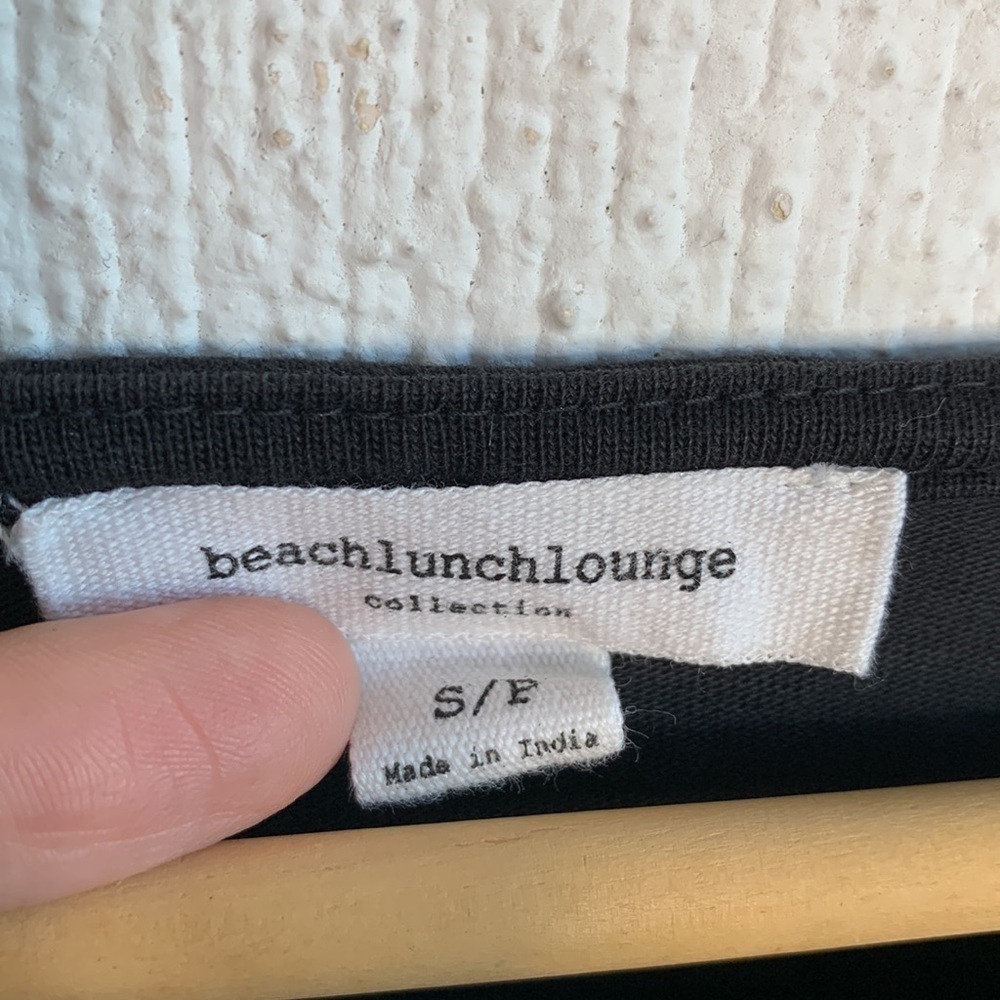 Beachlunchlounge Eyelet Bell Sleeve Long Sleeve Top sz S - Picture 4 of 8